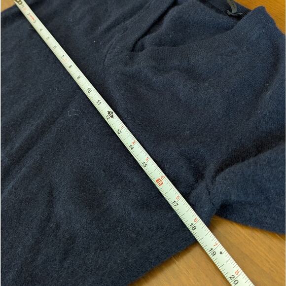 Jenni Kayne Flynn Navy 100% Cashmere V neck Long Sleeve Sweater, size XS - Picture 6 of 9